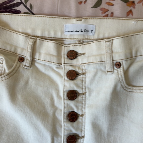 Loft High Waist Skinny Ankle - Picture 2 of 5